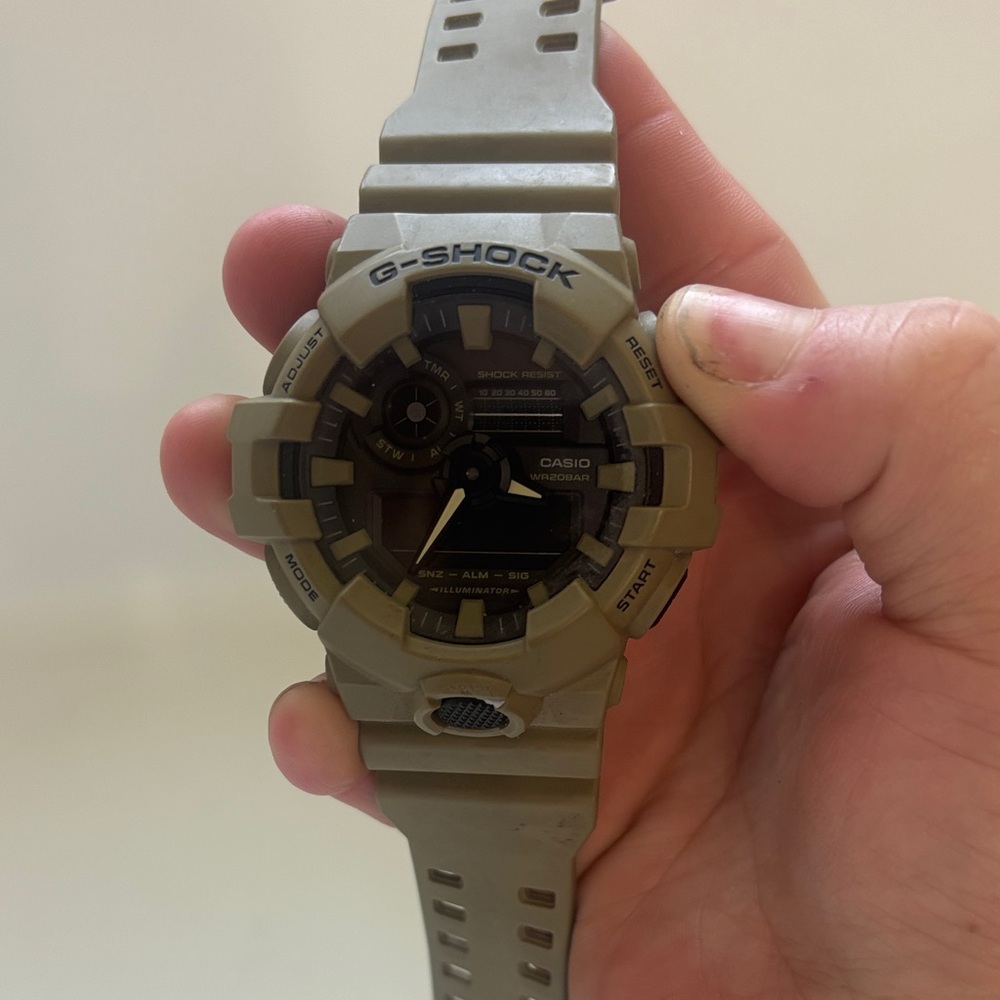 G-Shock Sand-Tone Durable Watch